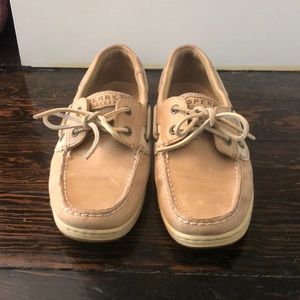 Sperry Top-Sider Songfish Boat Shoe - Linen / Oat